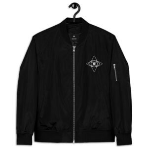 recycled polyester jacket, bomber jacket, women bomber jacket